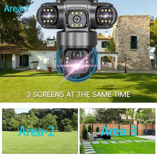 Solar 4G IP Camera 15MP HD Outdoor Night Vision Weatherproof Security - stepyours.com