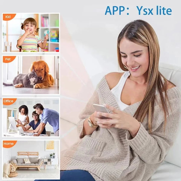 X5 1080P WiFi Night Vision Home Security Camera With Motion Detection - stepyours.com