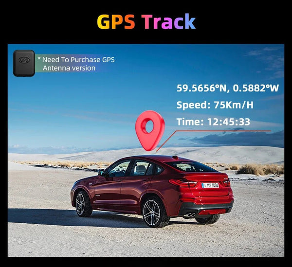 4K Dash Cam With Wireless CarPlay Android Auto GPS 7 Inch Or 10.26 Inch - stepyours.com