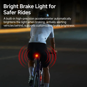 Smart Auto Brake Bike Tail Light — product image 5