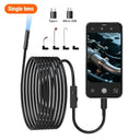 KERUI Endoscope Camera Dual Lens TypeC LED IP67 Waterproof iPhone iPad Android - stepyours.com