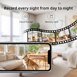 BoyKeep K30 - 2K Indoor Security Camera With 360 Pan Tilt Night Vision - stepyours.com