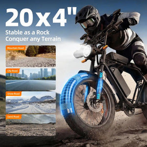 Fat Tire Electric Bike Inch — product view 4