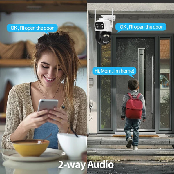 ASECAM 12MP 6K WiFi Camera - 8X Zoom With AI Human Detection Auto Tracking - stepyours.com