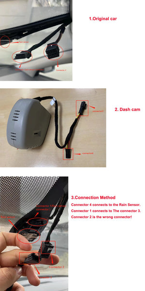 Plug And Play Audi Dash Cam With App Control 1080p Front Camera A3 A4 A5 A6 Q5 Q7 - stepyours.com