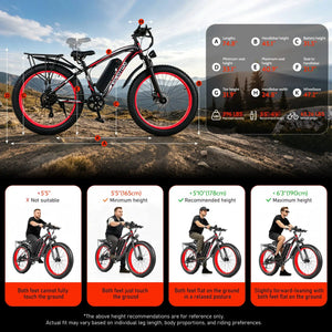 Fat Tire Electric Bike — product view 8