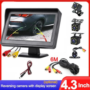 4.3 Inch Rear View Camera Monitor for Car Parking and Reversing System - stepyours.com