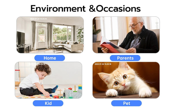 JOOAN 1080P WiFi IP Camera Outdoor Surveillance 5X Digital Zoom Night Vision - stepyours.com