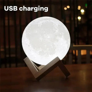 Moon Lamp for Home Office Desk Glow — product view 4