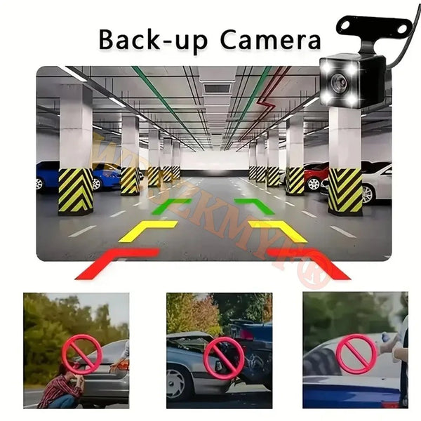 4 Camera 360 Degree Car DVR Dash Cam 1080P WiFi Front Rear Parking Monitor Gift - stepyours.com