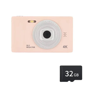 4K Digital Camera Travel Selfie Camera 36MP 1080p 2.4in Screen Optical Zoom - stepyours.com