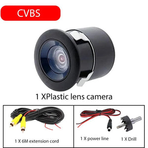 AHD 1080P Car Front And Rear View Reversing Camera 170 Degree Fisheye Lens - stepyours.com