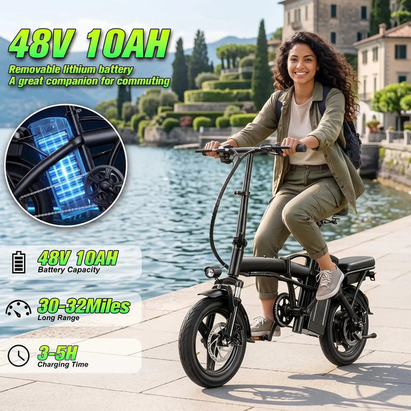 Quick Fold Inch Cruiser Bike — product view 3