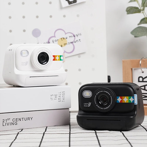 Joytrip Kids Color Instant Print Camera No Ink Thermal Paper HD Video Gift - stepyours.com