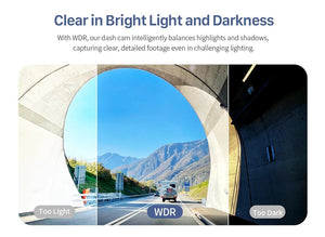 2K Kawa Mini 3 Pro Car Dash Cam With WiFi App Parking Mode And Voice Control - stepyours.com