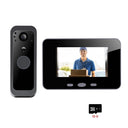Yuezhe Tuya Smart Life WiFi Video Doorbell PIR Camera 2MP Outdoor Waterproof Wireless Door Security Intercom System 5' Monitor by stepyours.com
