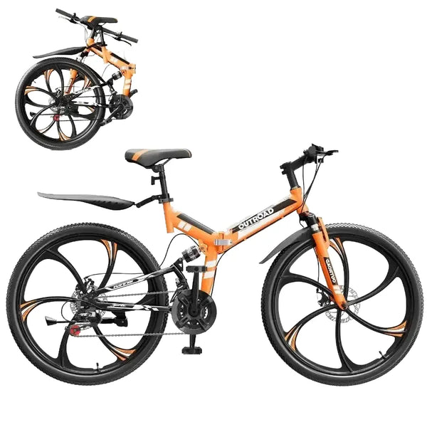 Inch Folding Mountain Bike Speed — product image 1