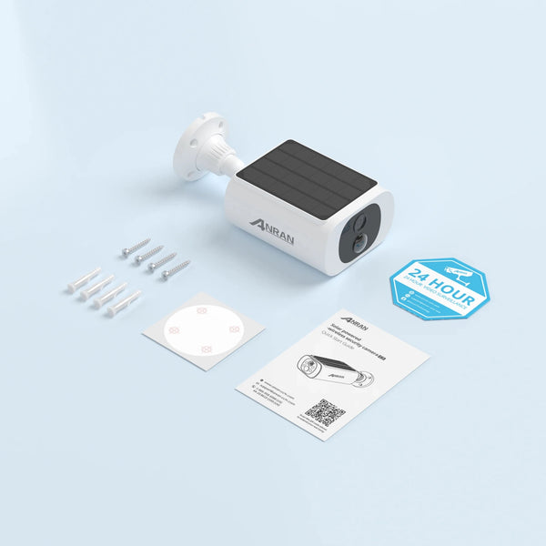 ANRAN 2K Wireless Solar Outdoor Camera Humanoid Detection Night Vision - stepyours.com