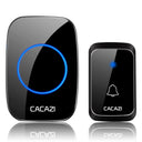 CACAZI A06 DC battery-operated Wireless Waterproof Doorbell 300M Remote 36 chimes Cordless Home Cordless Call Bell by stepyours.com
