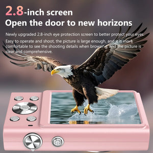 4K Vlogging Camera 42.4MP Sensor With 2.8 Inch Screen Camcorder For Photography - stepyours.com