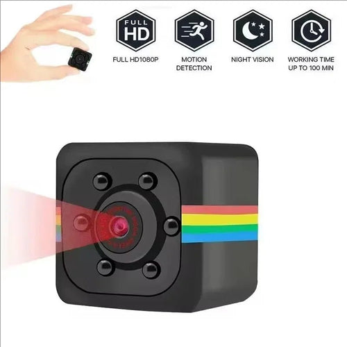 Mini Camera HD Portable Nanny Cam - 1080P Covert Indoor Surveillance - stepyours.com