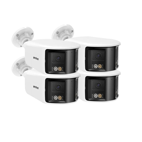 ANNKE 4K 8MP Dual - Lens Outdoor PoE Camera - 180 - Degree Wide View - stepyours.com