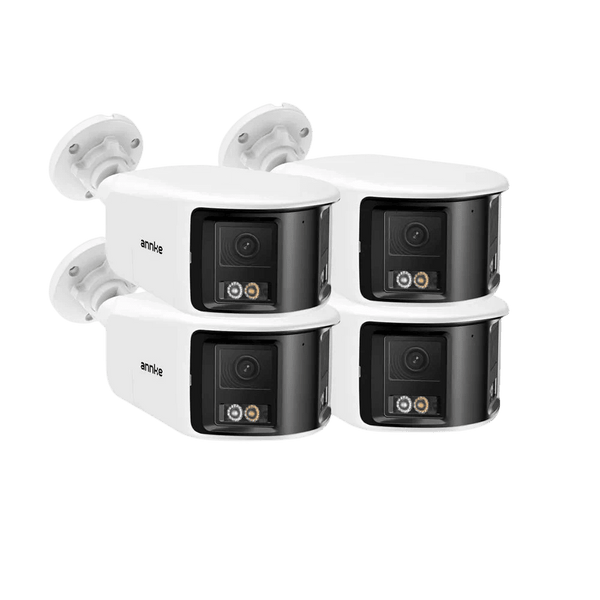 ANNKE 4K 8MP Dual - Lens Outdoor PoE Camera - 180 - Degree Wide View - stepyours.com