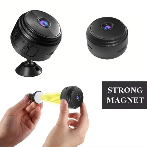 A9 HD WiFi Smart Monitor Indoor Security Camera - 720p Real Time View.Add Hooks - stepyours.com