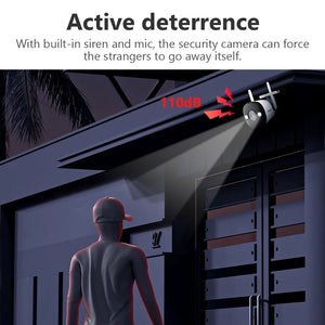 Imou Bullet 2E 5MP Color Night Vision Spotlight Outdoor Camera With Human Detect - stepyours.com