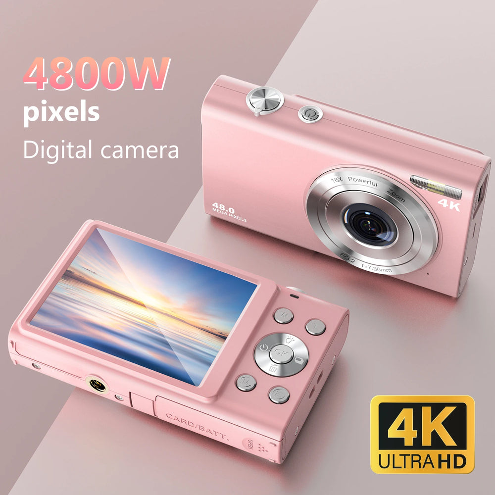 4K Vlogging Camera 42.4MP Sensor With 2.8 Inch Screen Camcorder For Photography - stepyours.com