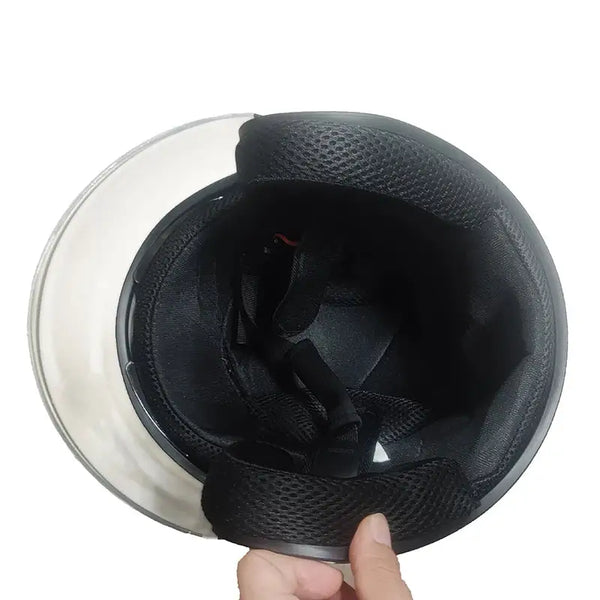 Dual Visor Flip Up Motorcycle Helmet — product view 4