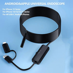 5.5 To 8mm Endoscope For Android And iPhone Real Time Boroscope Tight Spaces - stepyours.com