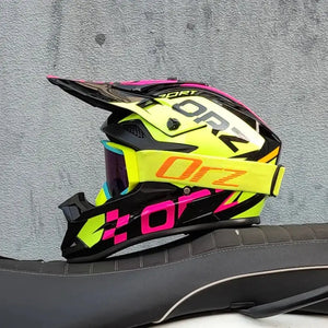 DOT Full Face Motorcycle Helmet off Road — product view 16