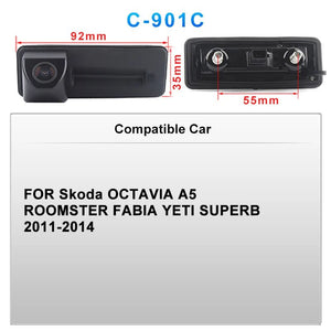 AHD 1920x1080P Car Rear Camera For VW Audi Skoda 170 Degree Wide View - stepyours.com