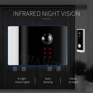 Tuya WIFI Doorbell 1080P Wireless Security Camera DC AC Battery Powered Smart Home Monitor With Alexa Google Door bell Camera by stepyours.com