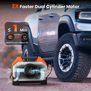 Etenwolf Portable Tire Inflator — product view 2