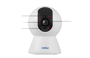 KERUI 5MP Tuya Smart Mini WiFi IP Camera - AI Human Tracking - stepyours.com