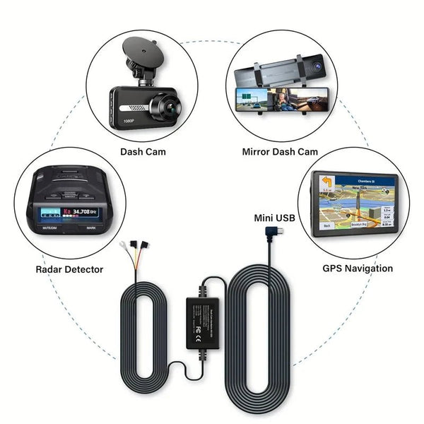 3 Channel Dash Cam for Cars 1080P Video Recorder Rear View Car DVR - stepyours.com