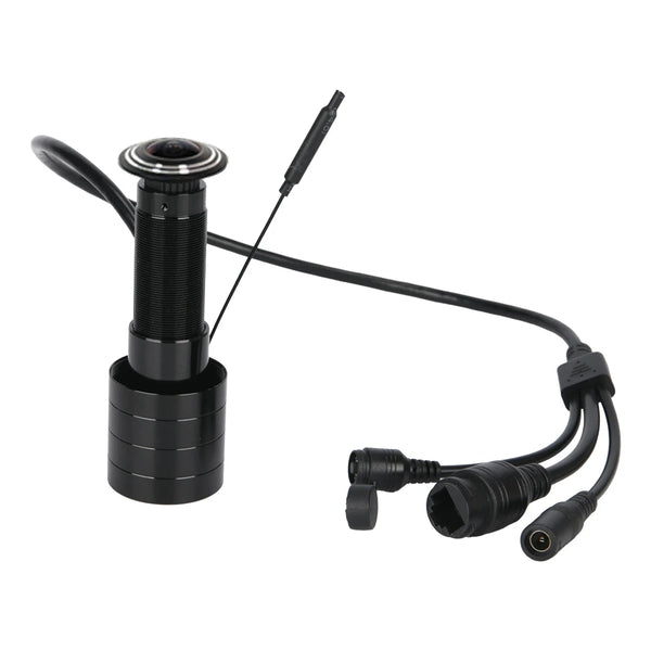 5MP Door Eye IP POE Camera Mini Peephole 1.66mm Lens Motion Detection Video-eye Viewer Intercom Home Security Surveillance Cam by stepyours.com
