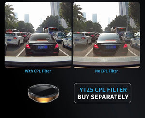 TiESFONG 4CH GPS Dash Cam I7Pro Front 4K 2K Plus 3x1080P Car DVR WiFi - stepyours.com