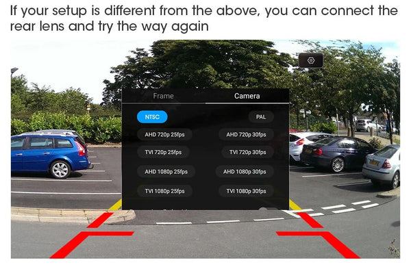 Universal 1080P AHD Car Rear Camera 170 Wide Angle Night Vision Waterproof - stepyours.com