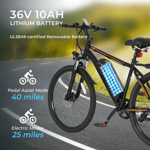 Dyu Electric Mountain E Bike — product view 3