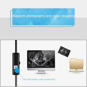 Practical 7mm Android Endoscope 3 In 1 USB Type C Borescope Waterproof Hooks - stepyours.com