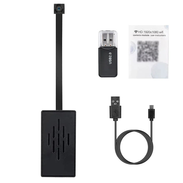 Mini Camera 1080P HD WiFi Camcorder DIY Portable Wireless Module Video Recorder Motion Detection P2P Camera Support Remote View by stepyours.com