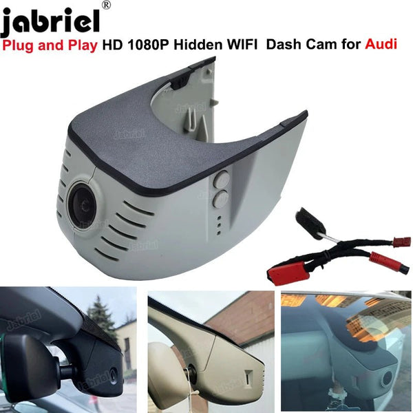 Plug And Play Audi Dash Cam With App Control 1080p Front Camera A3 A4 A5 A6 Q5 Q7 - stepyours.com