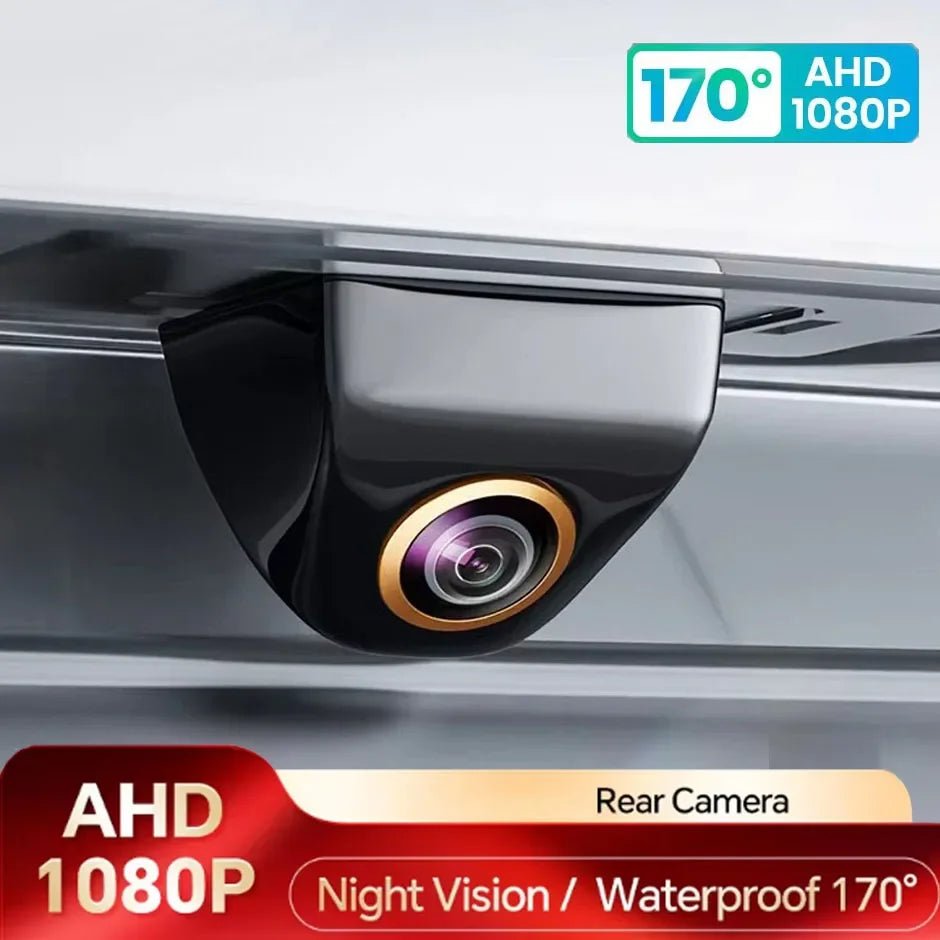 Car Rear View Camera AHD 1080P Full HD 170 Wide Angle Night Vision - stepyours.com