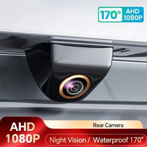 Car Rear View Camera AHD 1080P Full HD 170 Wide Angle Night Vision - stepyours.com