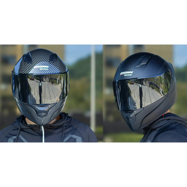 Crown Racing Full Face Helmet — product view 5