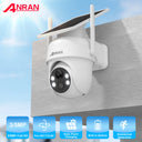 ANRAN Solar Camera With PIR Humanoid Detection For Outdoor Security 2K 2 4G WiFi - stepyours.com