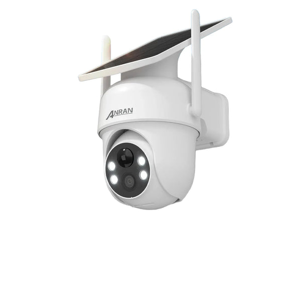 ANRAN Solar Camera With PIR Humanoid Detection For Outdoor Security 2K 2 4G WiFi - stepyours.com